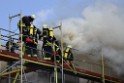 Dachstuhlbrand Koeln Poll Geislarerstr P199